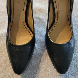 Nine West Black Platform leather Heels. Size US 8 (EUR 38, UK 6)